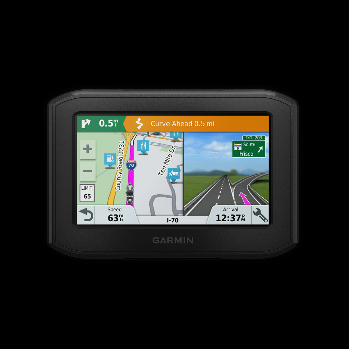 Garmin zumo 396 LMT-S, Motorcycle GPS with 4.3-inch Display, Rugged Design  for Harsh Weather, Live Traffic and Weather